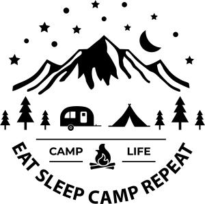 Eat sleep camp repeat